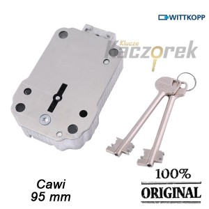 Bezpečnostní kombinační zámek 009 - Wittkopp Cawi 95 mm